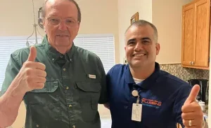 Santana Bros Plumbing happy customer